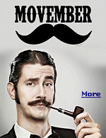 Movember is an annual, event involving the growing of moustaches and other facial hair to raise awareness of prostate cancer and other male cancer initiatives.
